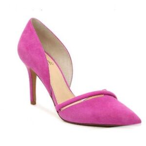 Vince Camuto VP-ADEILIA Pointed Toe Heels in Drama Pink Size 7.5